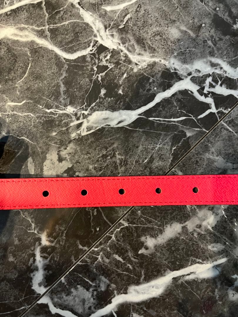 ⭐️希少 ルイヴィトン サンチュール イニシャル マルチカラー ベルト ホワイト