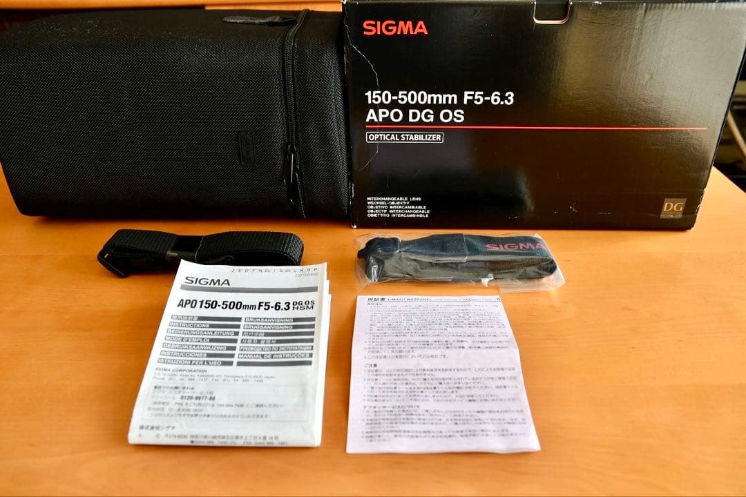 レンズ(ズーム) SIGMA DG 150-500mm 1:5-6.3 APO HSM
