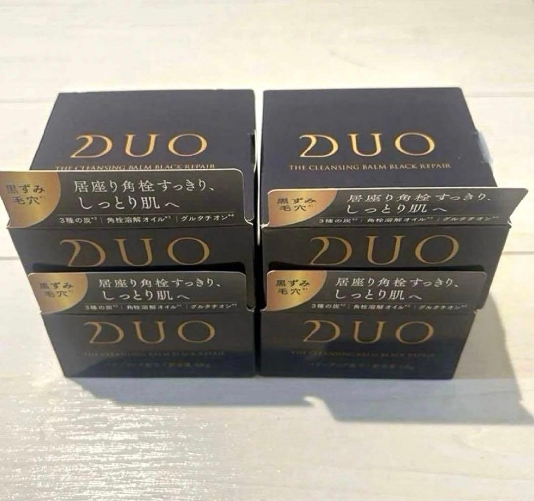 DUO デュオ クレンジングバーム ブラックリペアEX 66g 4個 - メルカリ