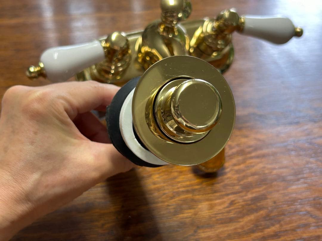 真鍮製 混合水栓 ヤスダプロモーション YASUDA