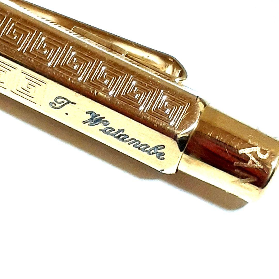 カランダッシュ エクリドール マヤ ゴールド ネーム刻印あり 筆記可