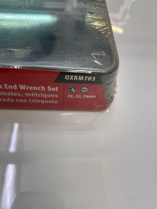 Snap on  ラチェッティングボックスエンドレンチセット OXRM703