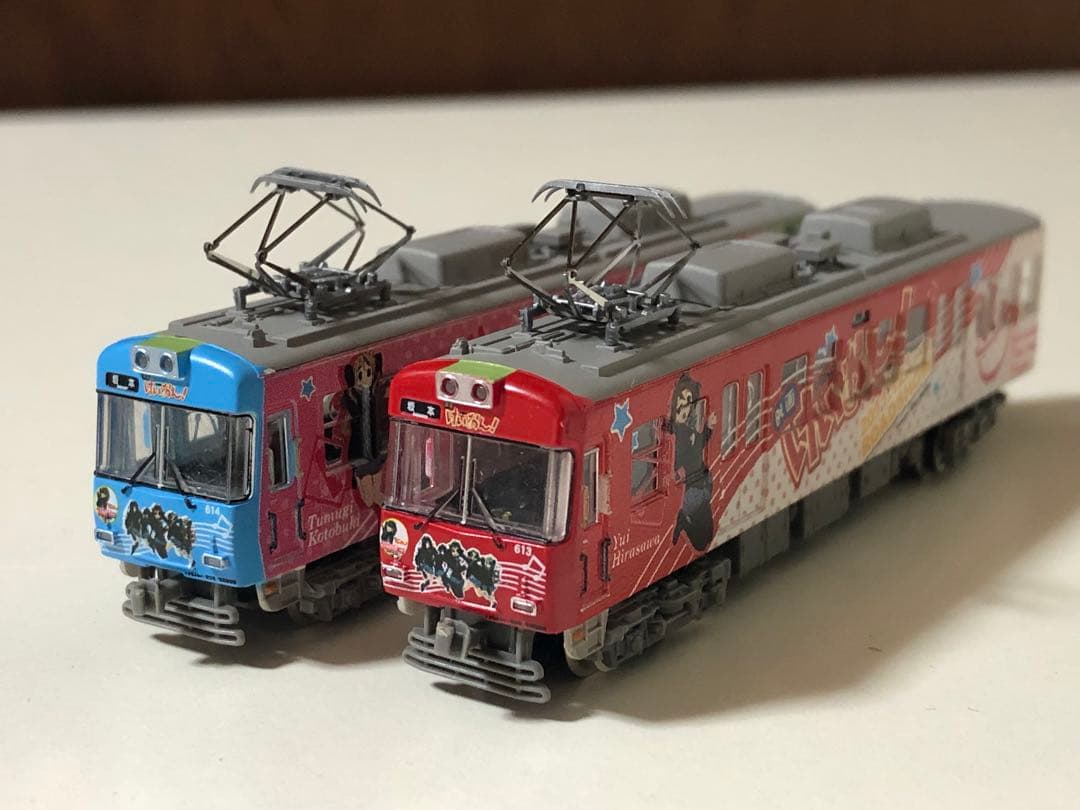 Nゲージ化】鉄コレ 京阪電車大津線 600形 映画「けいおん！」ラッピング