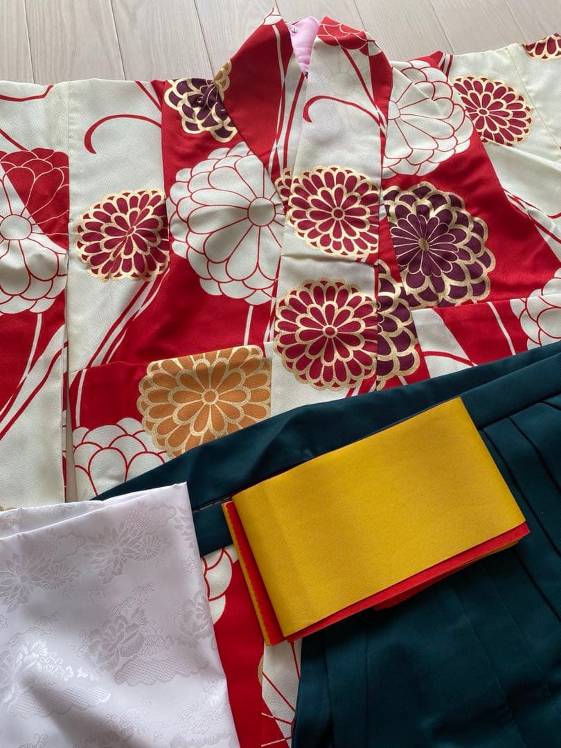 京都瑠璃雛菊 卒業式 袴 小学生 袴セット ジュニア