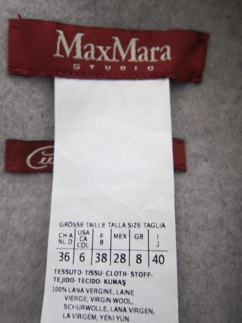 マックスマーラ　ローズピンク　クチートアマーノ ウールワンピース