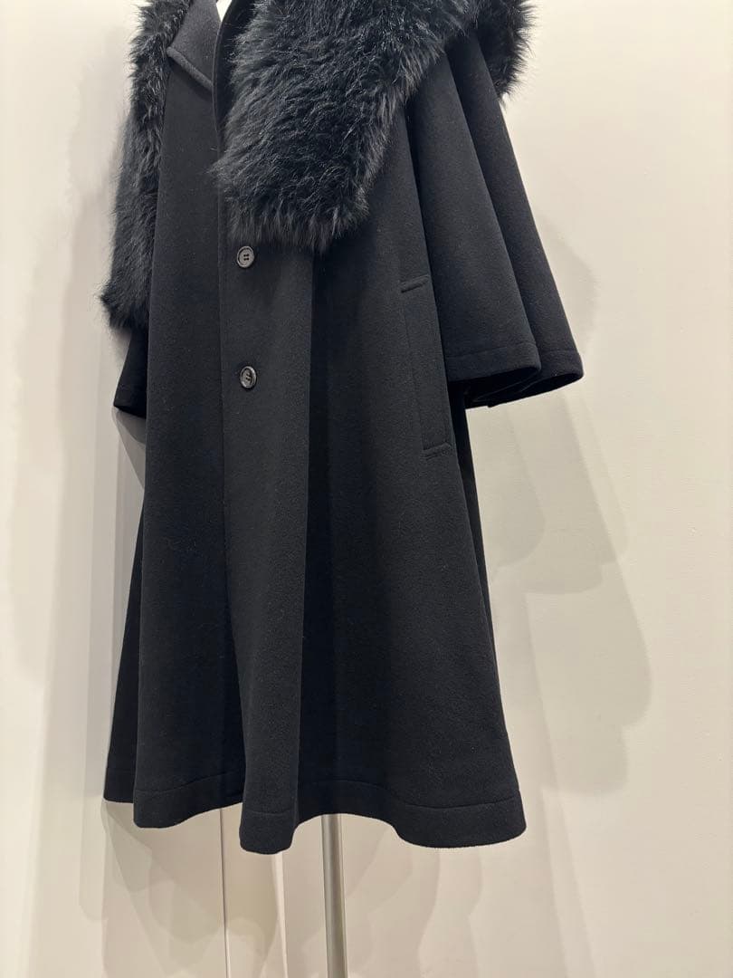 ［80年代］コムデギャルソン　ファーケープコート　ヴィンテージ　アーカイブ