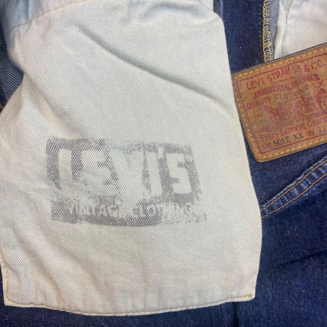 ⑤ LEVIS 501 ZXXトルコ製　LVC 復刻モデル　W32