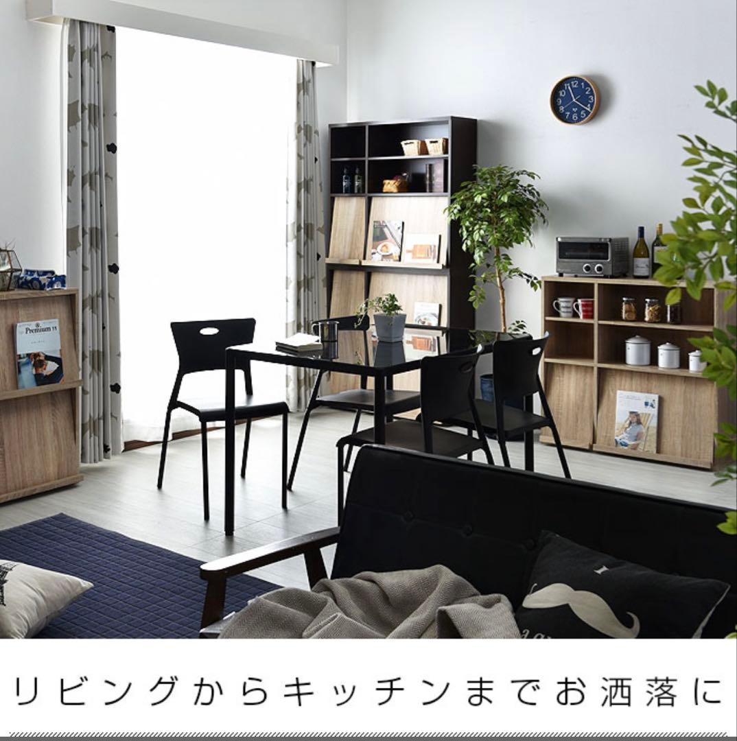 本棚 棚 収納棚 ディスプレイラック 木目調 オーク（最終値下げ）