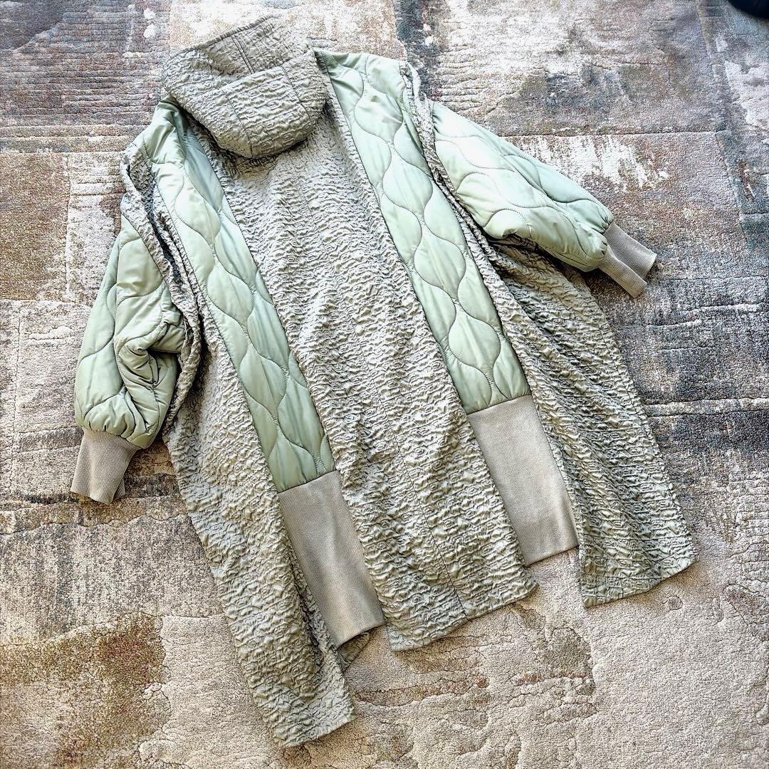 ま*ー様 melange 変形コート　個性的