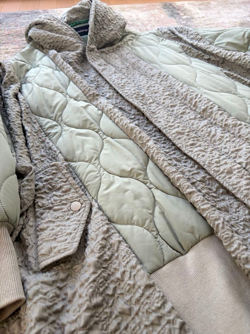 ま*ー様 melange 変形コート　個性的