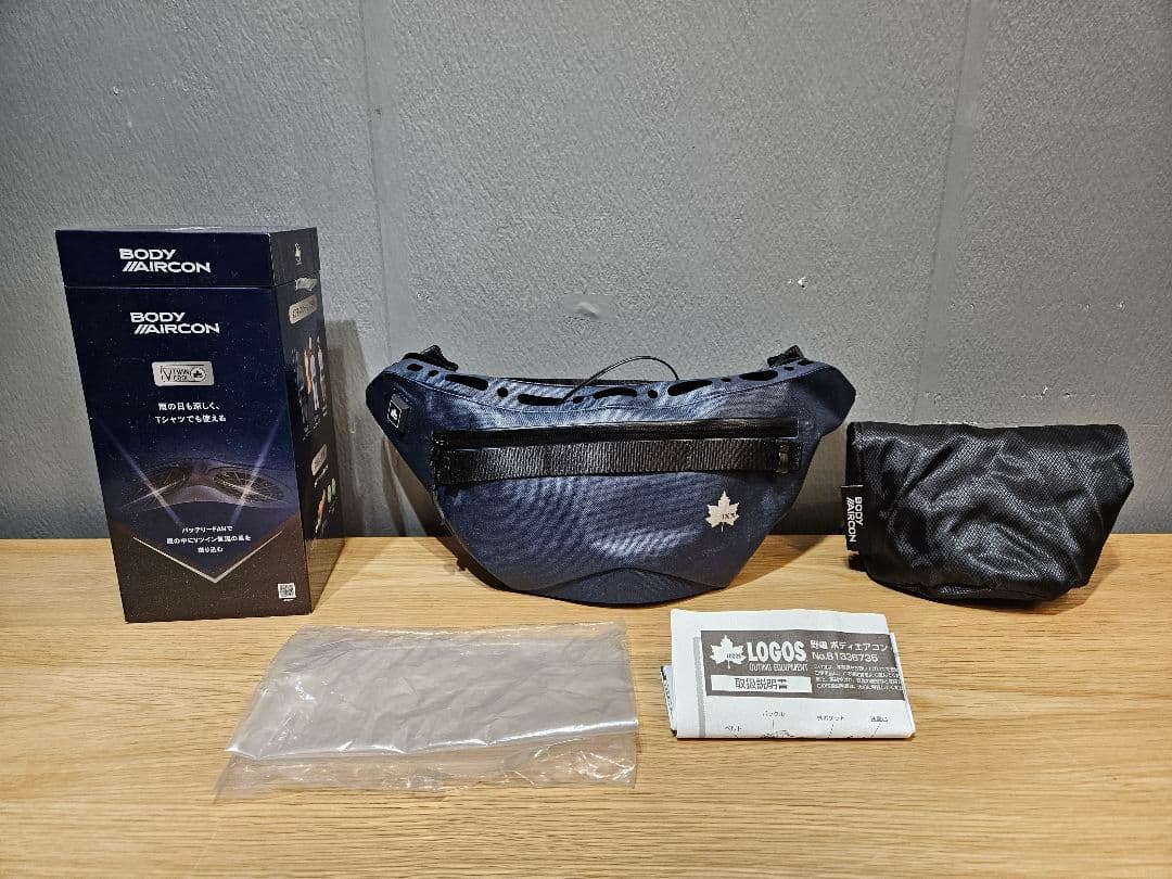 LOGOS 野電 ボディエアコン・ツインクール（ファン２つになった改良版）