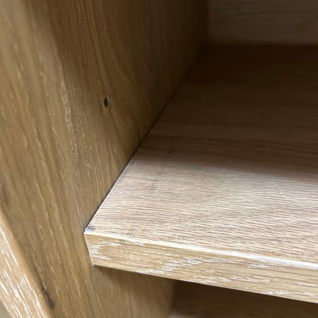 MUJI 無印良品　オーク材キャビネット　送料込み