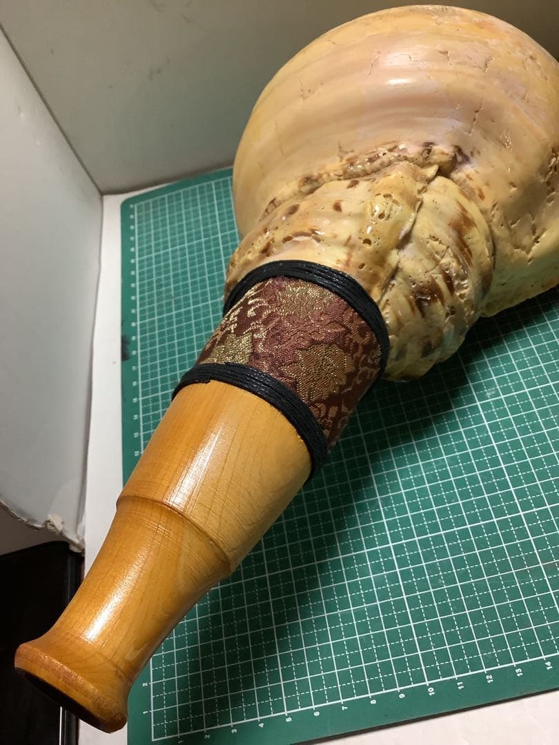 ヤフメリ43・法螺貝・山伏・修験者・金峯山・羽黒山・戦国武将・縁起物・熊除け笛