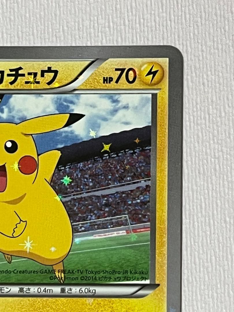 XY-P ピッチのピカチュウ_Jリーグ「ファミリー Joinデイズ」 笑顔版