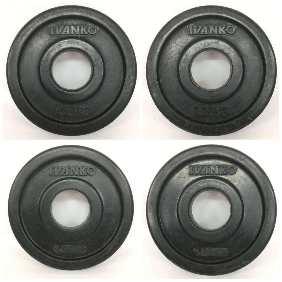 IVANKO イヴァンコ オリンピックラバー プレート　計17.5㎏ 穴径50