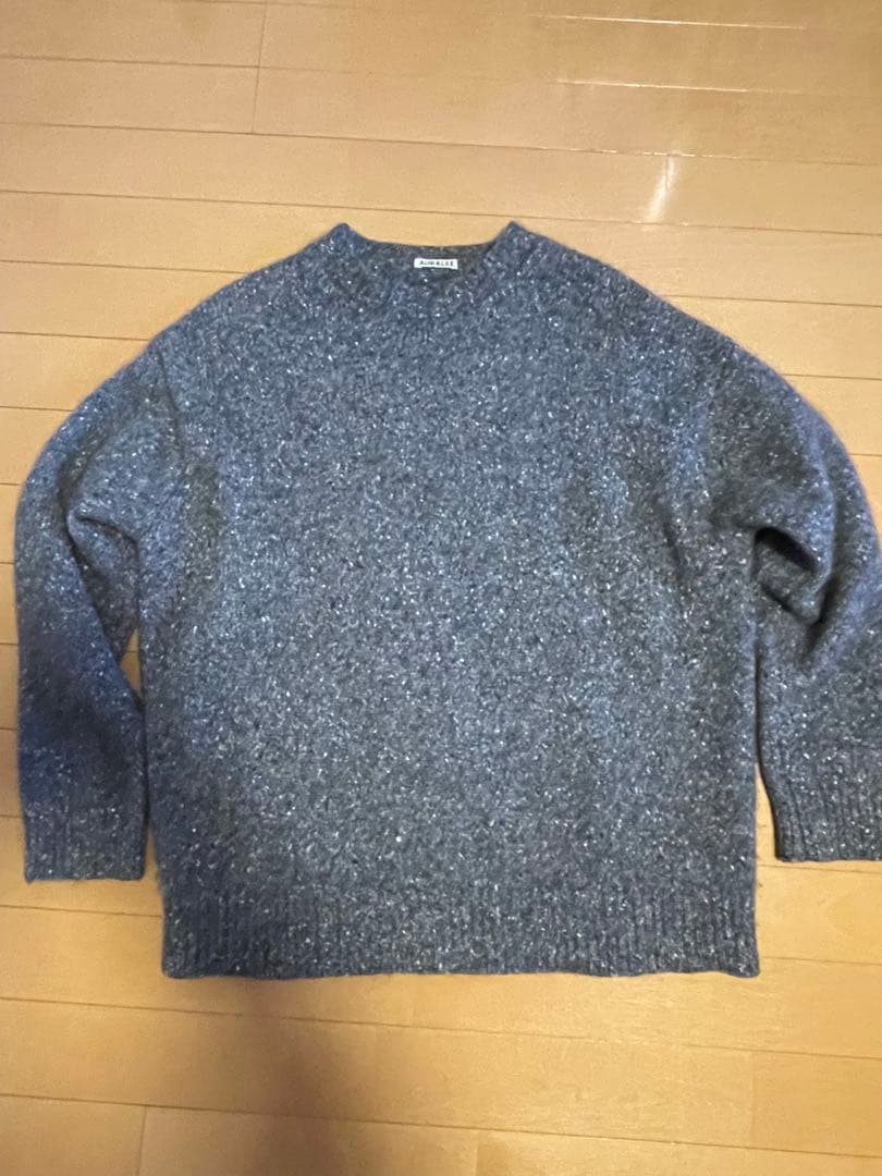 明日出品取止　AURALEE カシミヤ セーター ニット　サイズ3 オーラリー