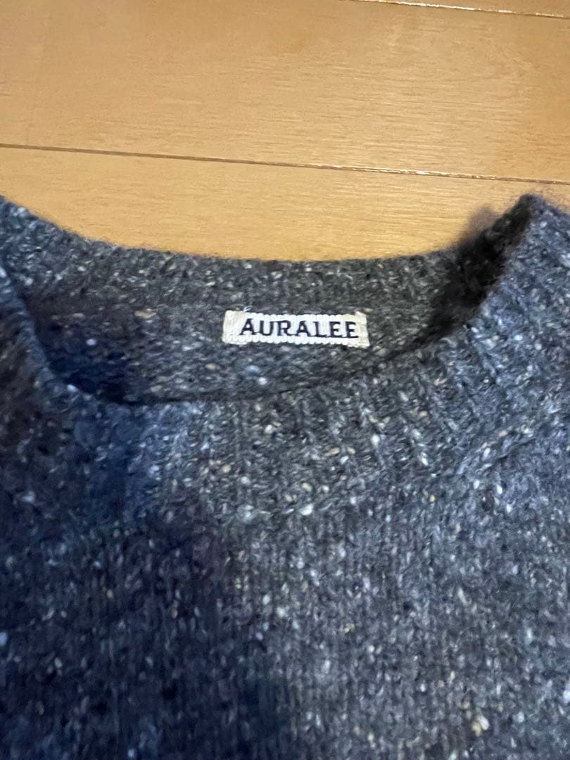 明日出品取止　AURALEE カシミヤ セーター ニット　サイズ3 オーラリー