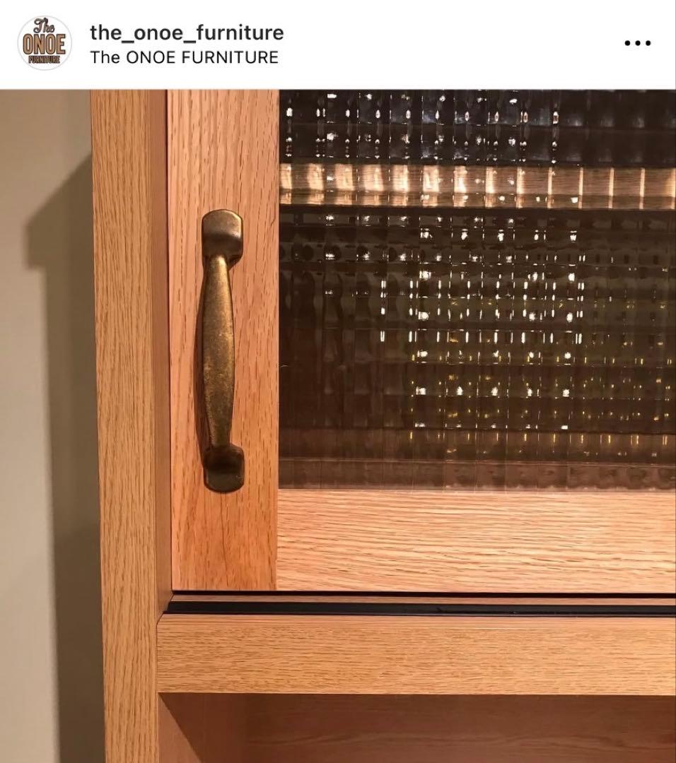 ホワイトオーク キッチン収納 食器棚　オノエ家具　※早い者勝ち