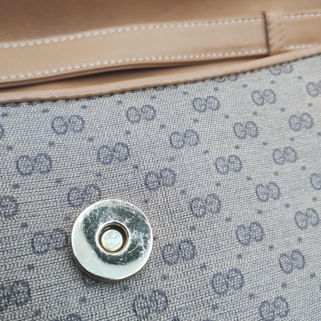 GUCCI グッチ　オールドグッチ　ショルダーバッグ　マイクロGG