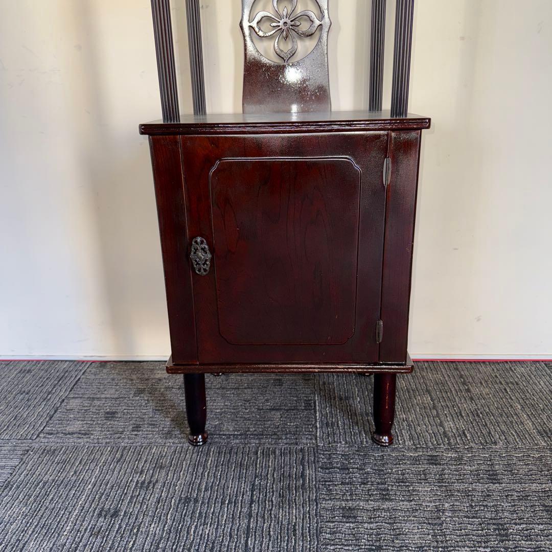 昭和レトロ　木製飾り棚　本棚 アンティーク　古家具