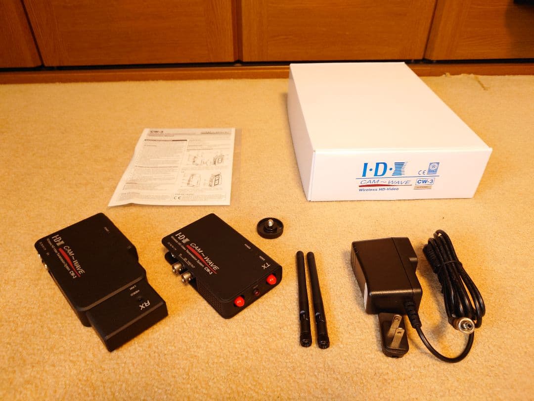 IDX CAMWAVE CW-3 / 3GSDI 50mワイヤレスビデオ伝送 ① - メルカリ