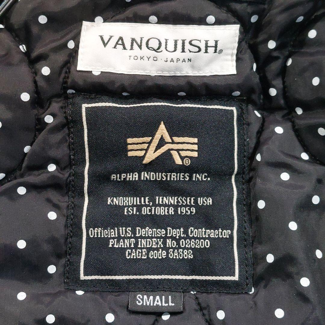ALPHA×VANQUISH N2B スタッズ ファージャケット y2k 00s