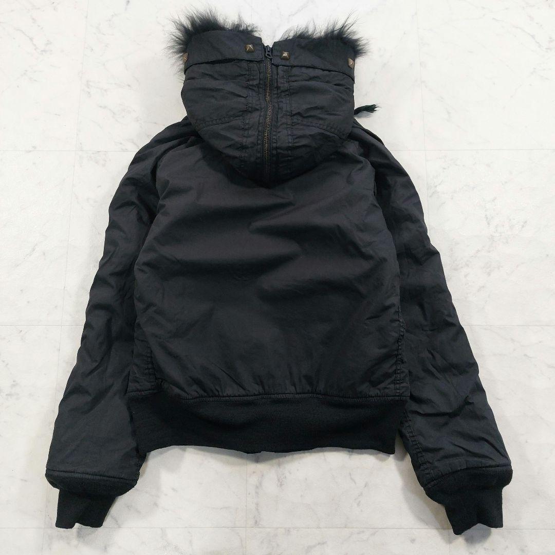 ALPHA×VANQUISH N2B スタッズ ファージャケット y2k 00s