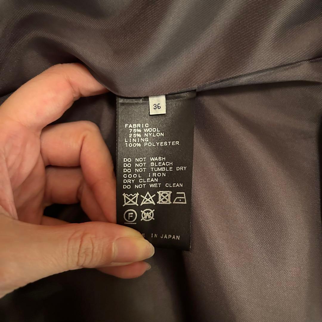 【IENA】MANTECO オーバーチェスターコート 36サイズ