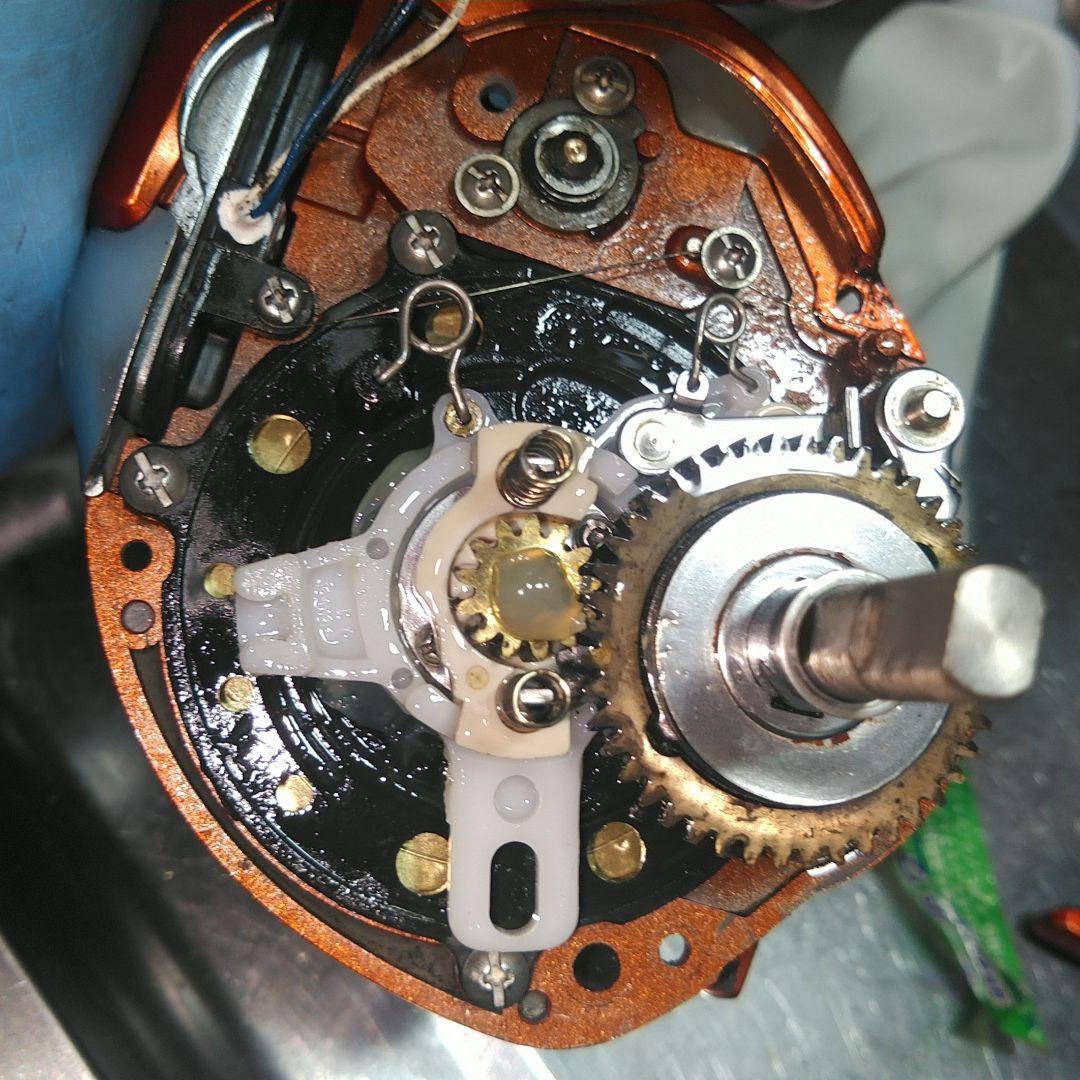 シマノ電動丸IKAsupecial3000オーバーホールクラッチカム新品交換済み