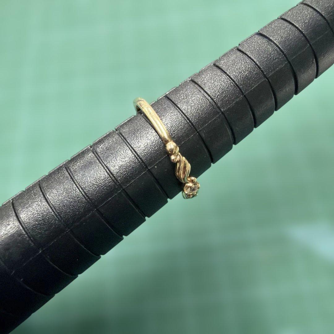 r*9様 k10 ゴールドリング　　11号