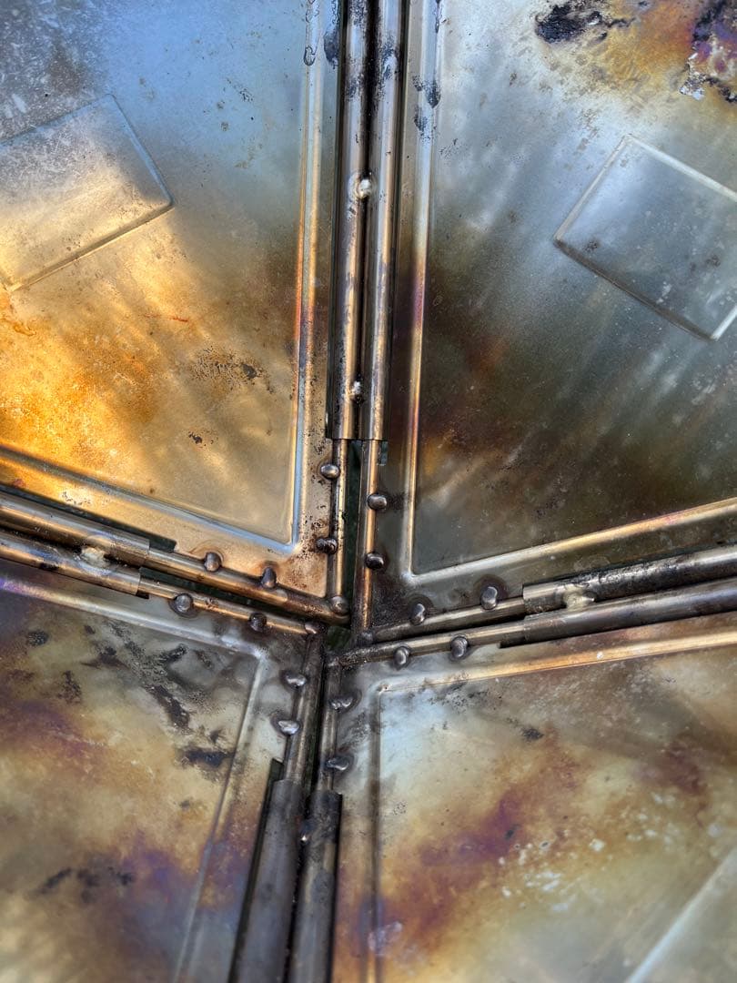 スノーピーク焚火台Lサイズ（旧タイプ・HEAD QUATER）