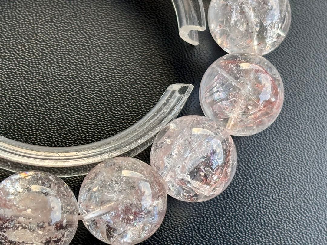 LRM　夢幻品質　光纏いし女神の聖石　幻のレインボーヒマラヤローズクォーツ