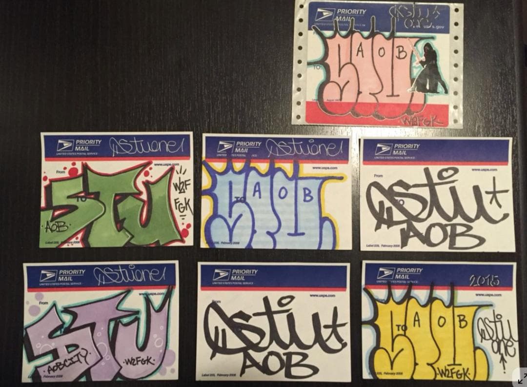 KAZE MAGAZINE / ステッカー / NY USPS