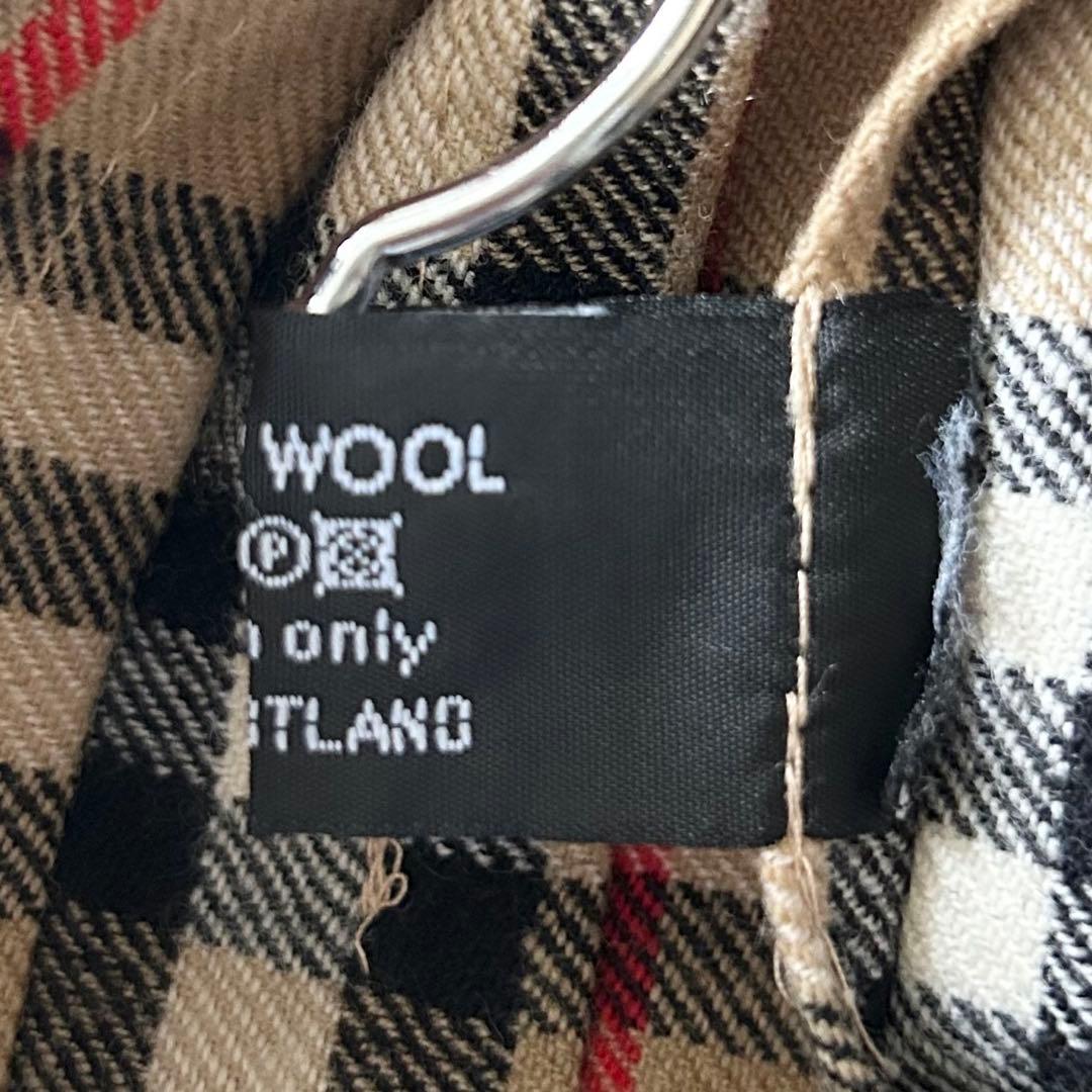 BURBERRY ラップスカート プリーツ ノバチェック ベルト ベージュ 4