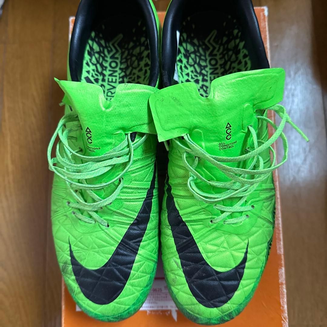 【即日発送⭕️】Nike Vapor hg シューズ グリーン/ブラック 27.5