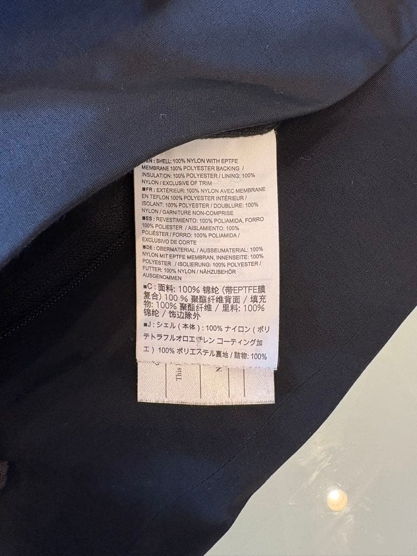 アークテリクス ヴェイランスGalvanic IS Coat Sサイズ　ブラック