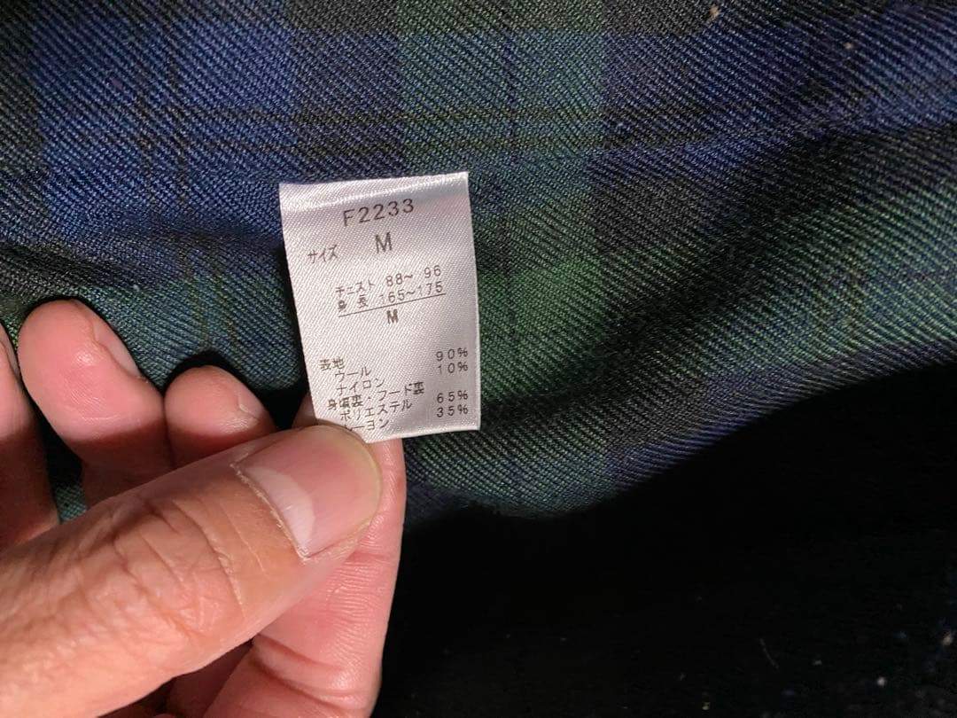 SARU様ご購入用　FRED PERRY◇フレッドペリー◇メンズダッフルコート