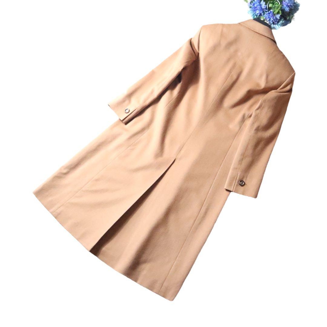 【皇室御用達80万円】AKRIS 最高級カシミヤ100% 代表作アイコンコート