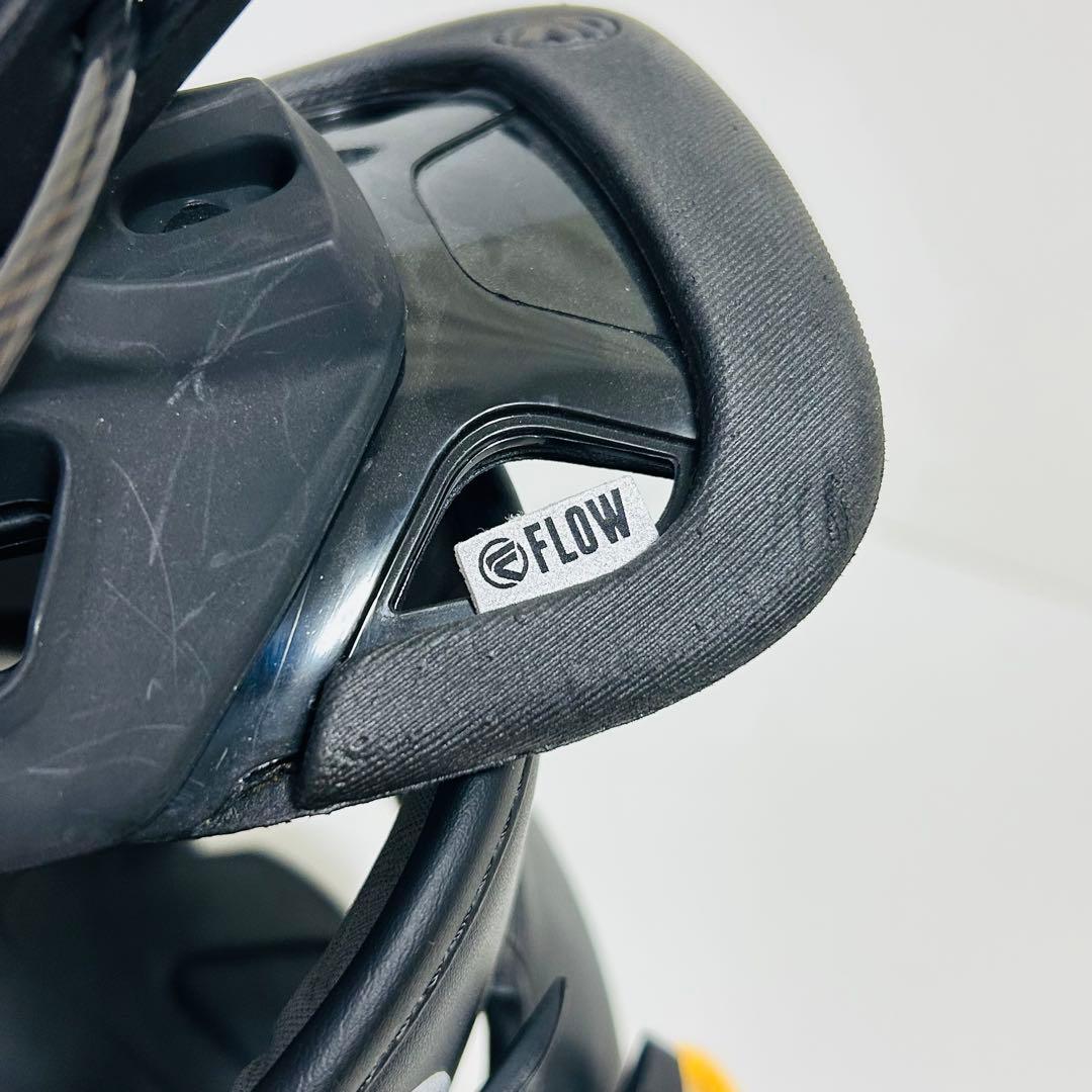 【美品】FLOW スノーボード ビンディング FUSE サイズL