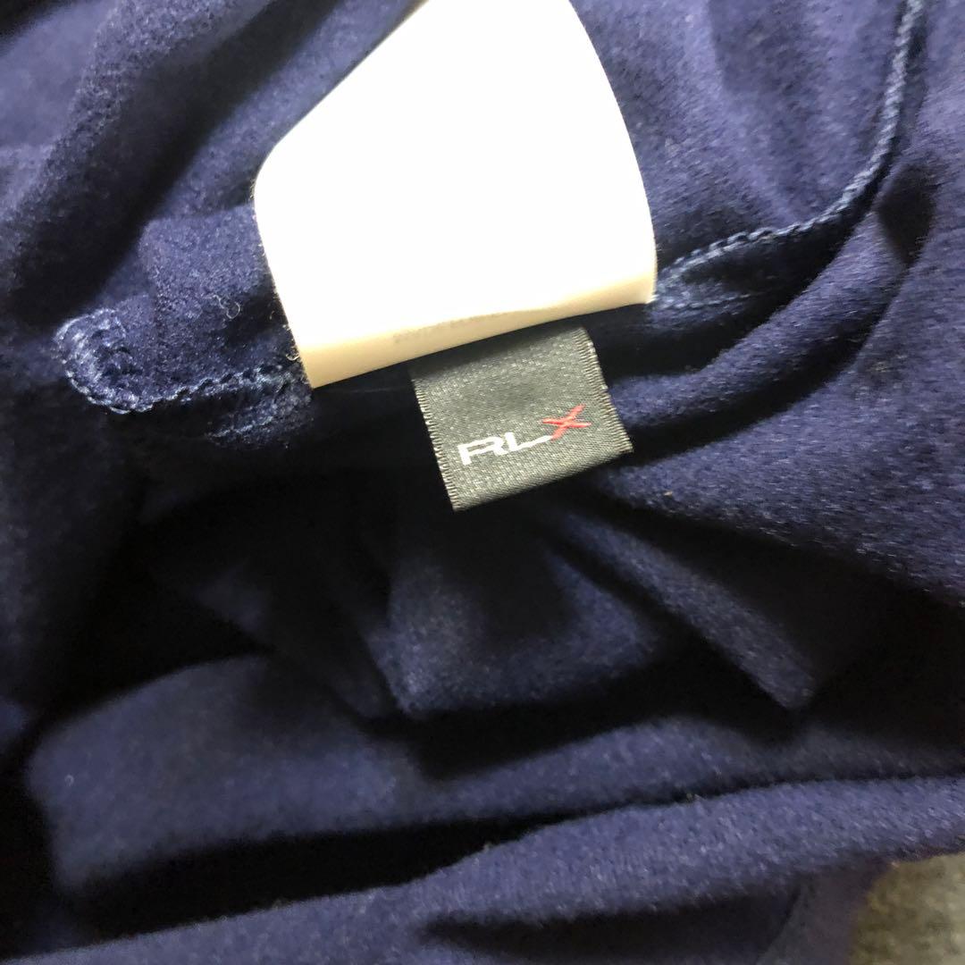 【新品／未使用】ラルフローレンRLXハーフジップUSA規格Lサイズ