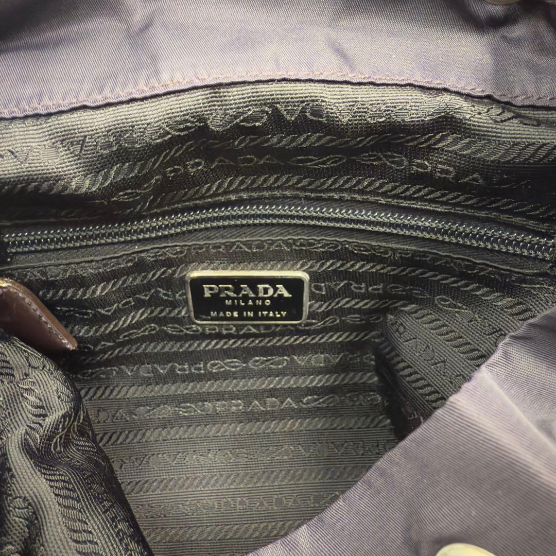 プラダ　PRADA ナイロンリュック　バッグパック　ネイビー　60 30