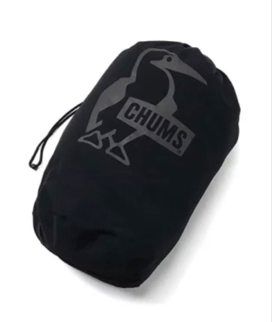 CHUMS ボンディングフリースブランケット ブラック フリーサイズ