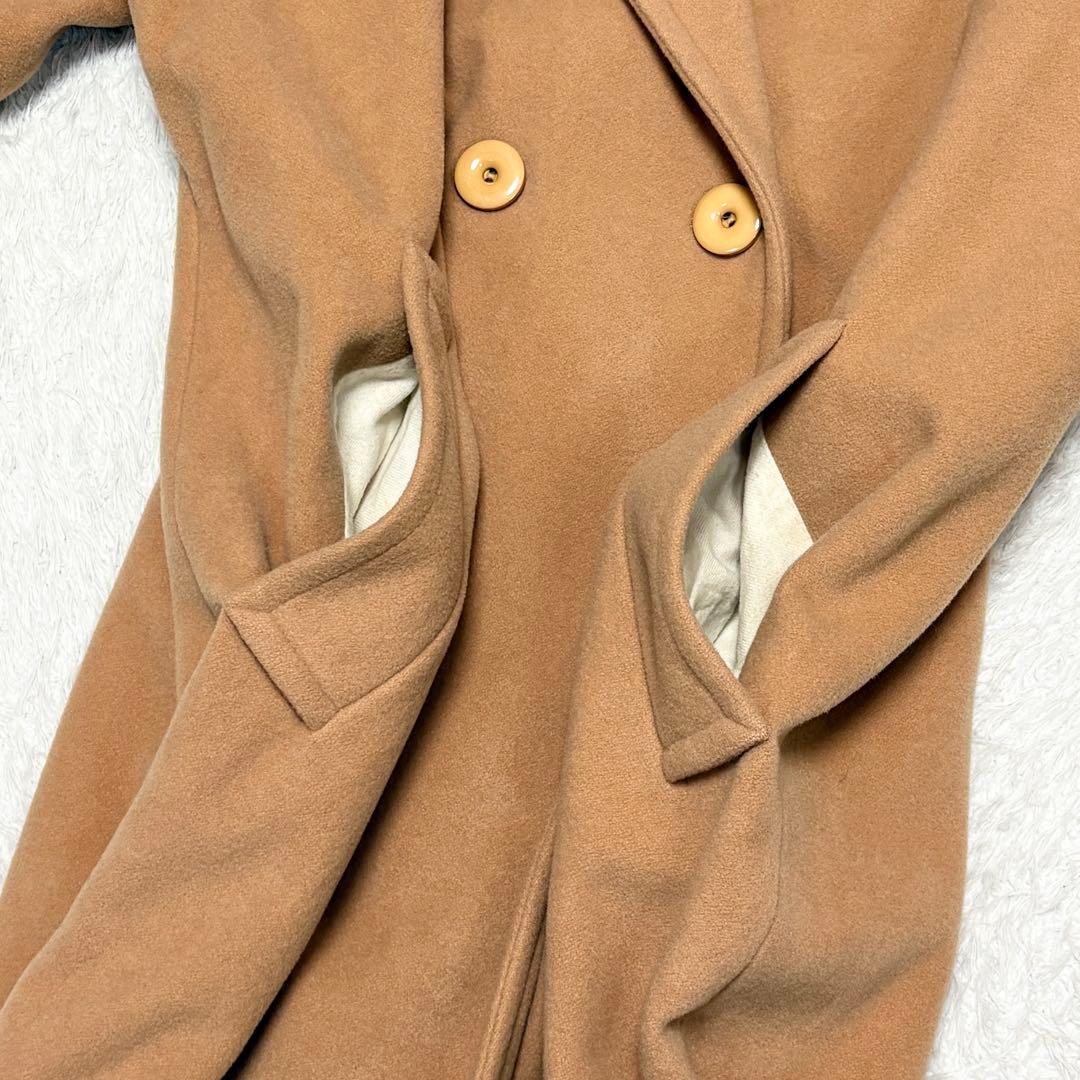 マックスマーラ スーパーロング バージンウール コート 大きいサイズ 上品 高級