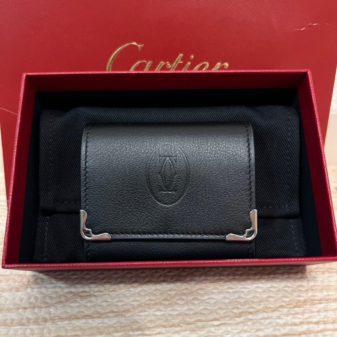 新品未使用】Cartier カルティエ コインケース 黒 - メルカリ