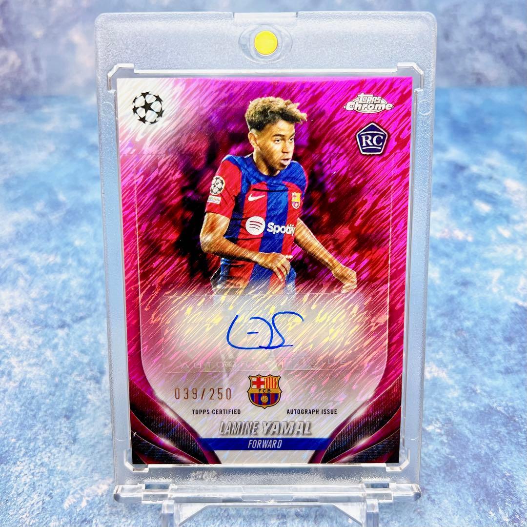 超貴重】ヤマル 直筆サインカード シリアルNo.入り RC バルセロナ