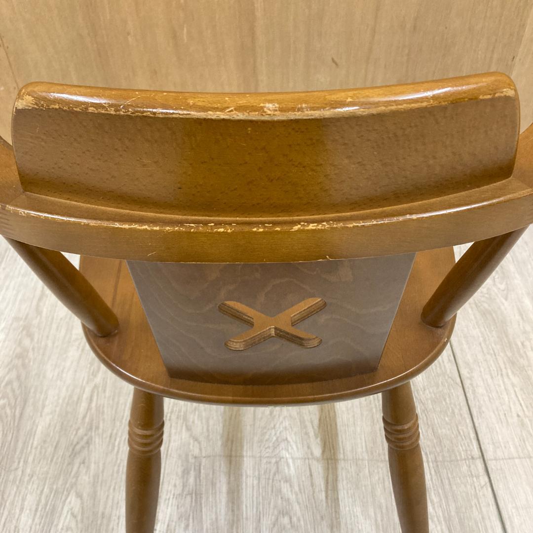 【飛騨産業】HIDA キツツキ　ダイニングチェア　アームチェア　椅子　B