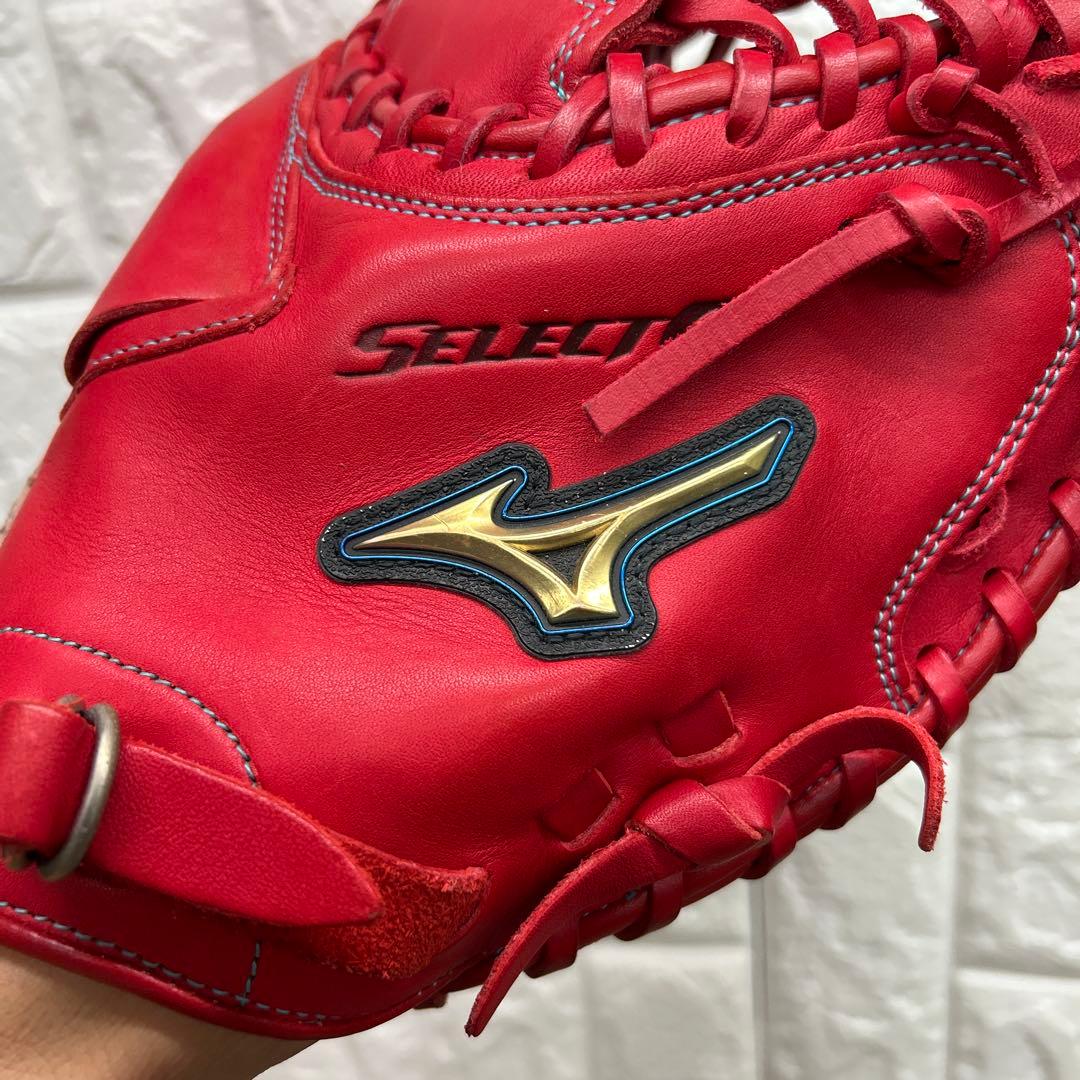 【美品】野球 グローブ 軟式 少年野球 キャッチャーミット ミズノ セレクト9