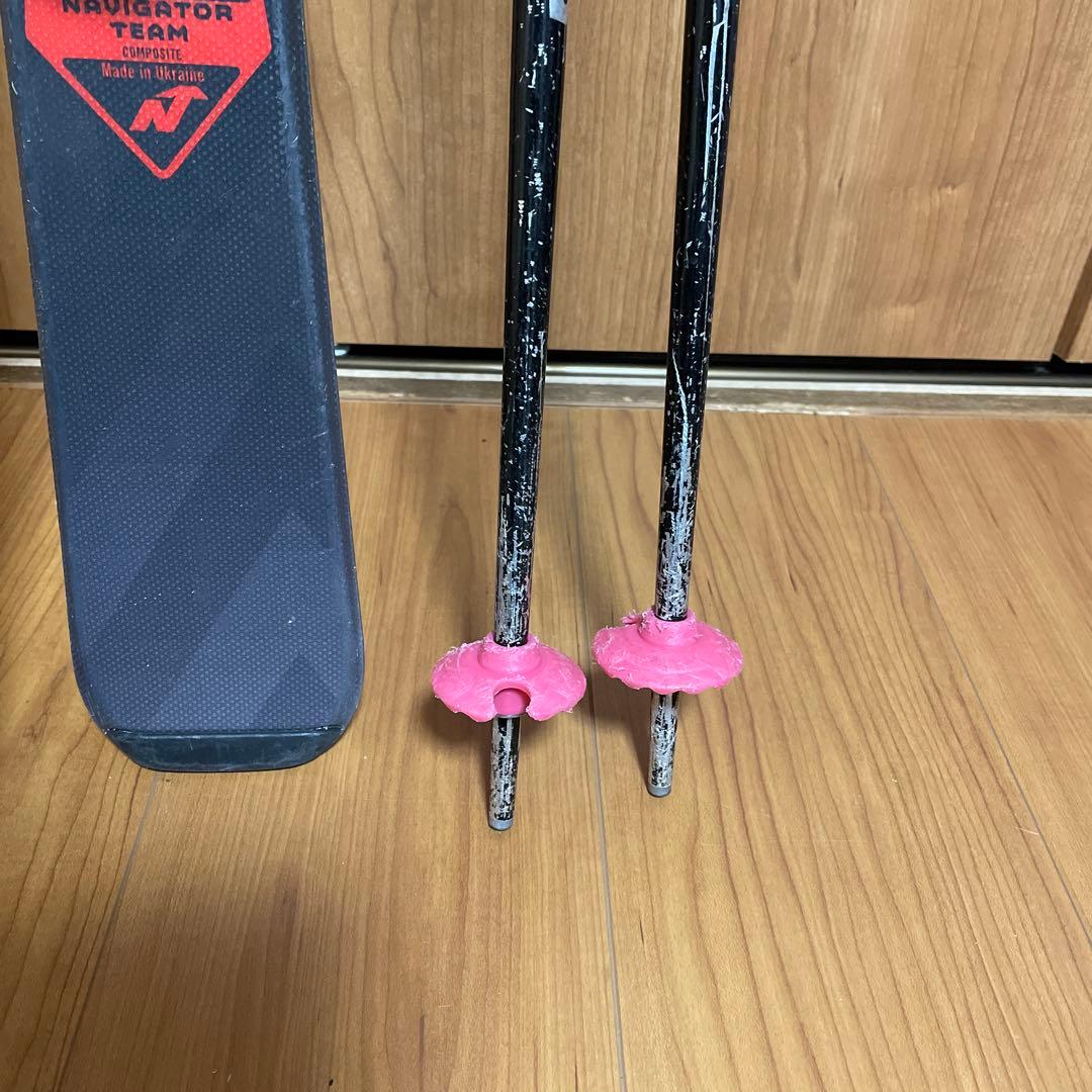 Nordica スキーセット 子ども用 板120cm ブーツ25cm 中古