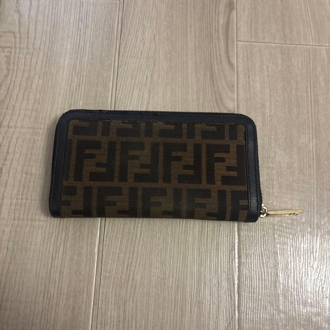 FENDI 長財布 ブラウン/ブラック