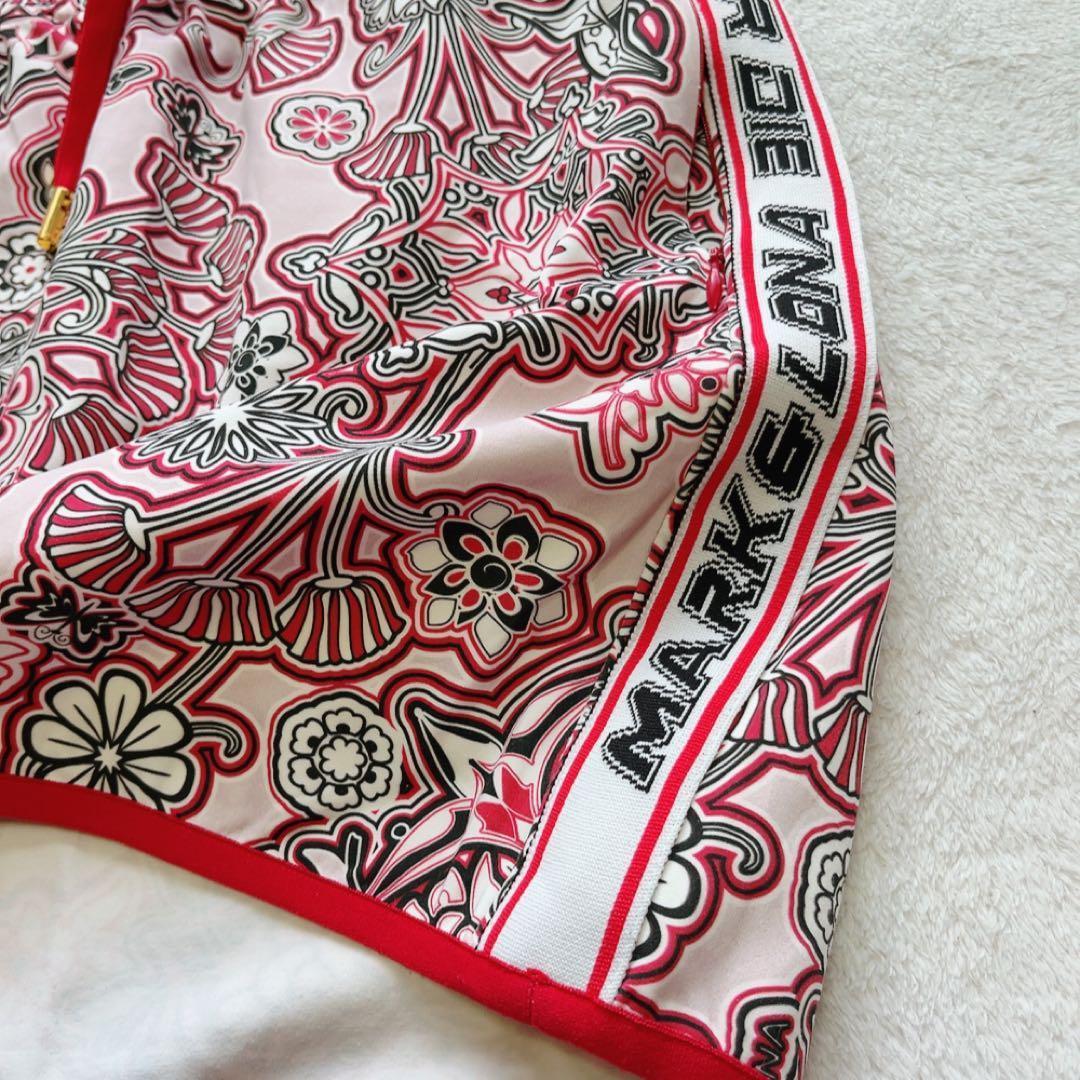 美品　マークアンドロナ　近年　セットアップ　ジャケット　スカート　花柄　ピンク